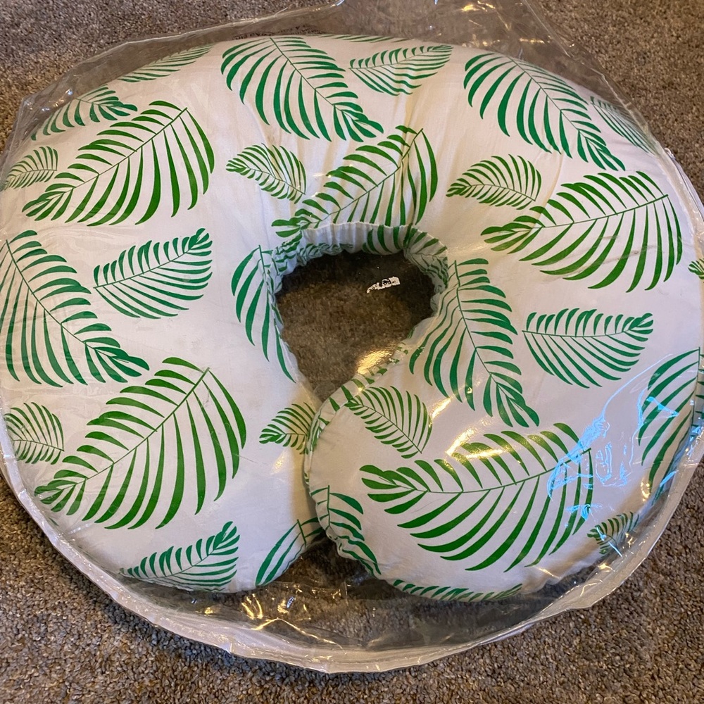Boppy Pillow and 2 cases